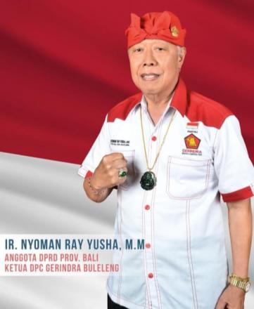 Peduli Penanganan Covid-19, Jero Nyoman Ray Yusha Sumbang Masker dan Bantuan Dana